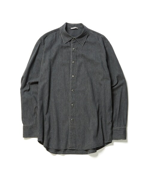 【AURALEE/オーラリー】SELVEDGE SUPER LIGHT DENIM SHIRT