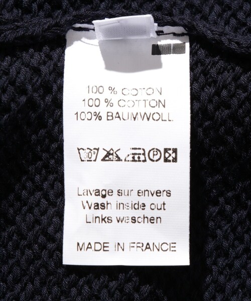 ADAM ET ROPE'(アダムエロペ)の「【ROYAL MER for WILD LIFE TAILOR】EX LYAM(ニット/セーター・メンズ・キナリ/ネイビー・L/M)」の13枚目の写真