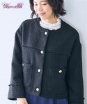 nissen(ニッセン)の「ジャケット/アウター(ノーカラージャケット)」