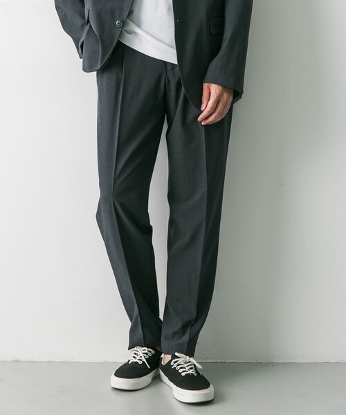 URBAN RESEARCH DOORS（アーバンリサーチドアーズ）の「『イージーケア/速乾』LIFE STYLE TAILOR　ウォッシャブルアクティブパンツ（スラックス・メンズ・GRAY/NAVY/KHAKI・S/M/L/XL）」の5枚目の写真