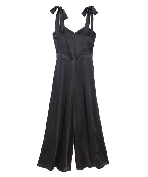 【完売品】PAMEO POSE SATIN JUMPSUITS パメオポーズ PAMEO POSE（パメオポーズ）の「Satin Jumpsuits（つなぎ