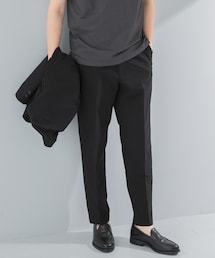 『イージーケア』LIFE STYLE TAILOR シアサッカーコンフォータブルパンツ