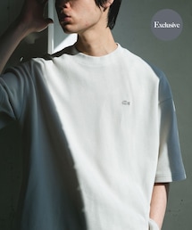 URBAN RESEARCH DOORS | 『別注』LACOSTE×DOORS　THICK PIQUE ROUND SHORT-SLEEVE(Tシャツ/カットソー)