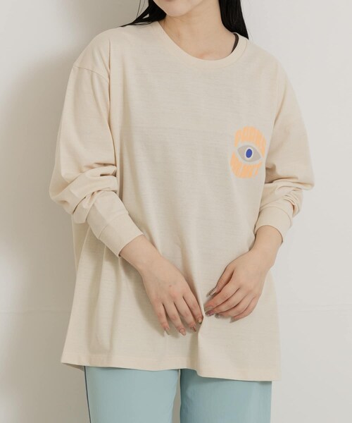 THE GOODLAND MARKET（ザグッドランドマーケット）の「PARKS PROJECT　Animals LS Tee by 44&Co.（Tシャツ/カットソー・メンズ・OFF・S/L）」の3枚目の写真