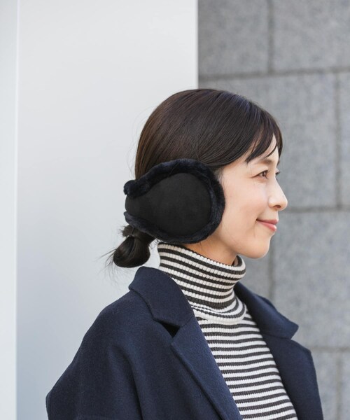 URBAN RESEARCH DOORS(アーバンリサーチドアーズ)の「イヤマフ(イヤーマフ・レディース・BLACK/GREGE・one)」の5枚目の写真