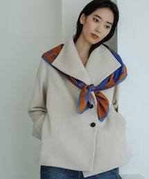 ROPE' | プレミアムカシミヤ ショートコート【25AW】(ステンカラーコート)