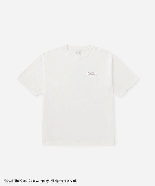 Saturdays NYC（サタデーズ ニューヨークシティ ）の「Coca-Cola 70s Back Printed T-Shirt（Tシャツ/カットソー・レディース・ブラック/ホワイト/レッド・L/M/S/XL）」の5枚目の写真