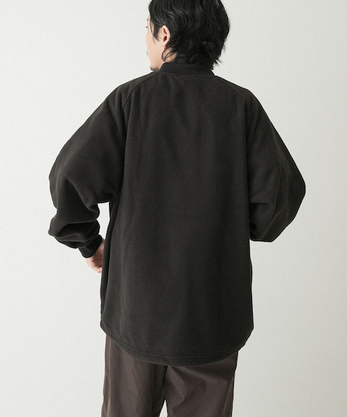 EKAL（エカル）の「『UR TECH』 フリースプルオーバー（Tシャツ/カットソー・メンズ・グレージュ/オレンジ/ブラック・M/L）」の12枚目の写真