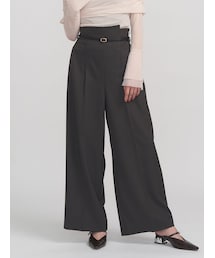 LAGUNAMOON | バイカラーベルトパンツ(その他パンツ)