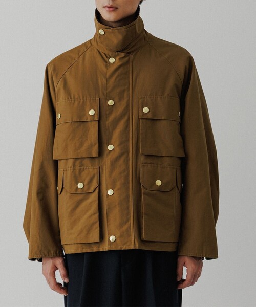 ADAM ET ROPE'(アダムエロペ)の「《別注》【Barbour/バブアー】4POCKET SHORT BLOUSON(ブルゾン・メンズ・ブラック/キャメル・36/38/40/42)」の18枚目の写真