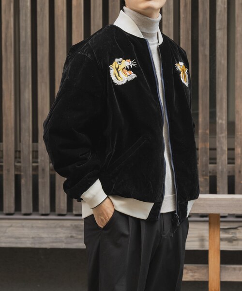 ITEMS URBANRESEARCH（アイテムズ アーバンリサーチ）の「TAION　Reversible SKAJAN Down Jacket（その他アウター・メンズ・BLK×NVY/BGD×D.NVY・M/L/XL）」の10枚目の写真