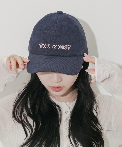 SMELLY（スメリー）の「コーデュロイロゴキャップ（キャップ・レディース・BEG/BRN/NVY・-）」の3枚目の写真