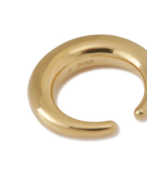 ADAM ET ROPE'(アダムエロペ)の「【Rieuk(リューク)】Small Ring Ear Cuff(イヤリング・レディース・ゴールド・F)」の5枚目の写真