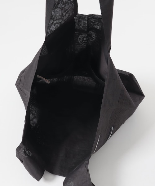 かぐれ（カグレ）の「Khadi&co　BIRD Embroidery Bag（トートバッグ・レディース・BK・Free）」の7枚目の写真