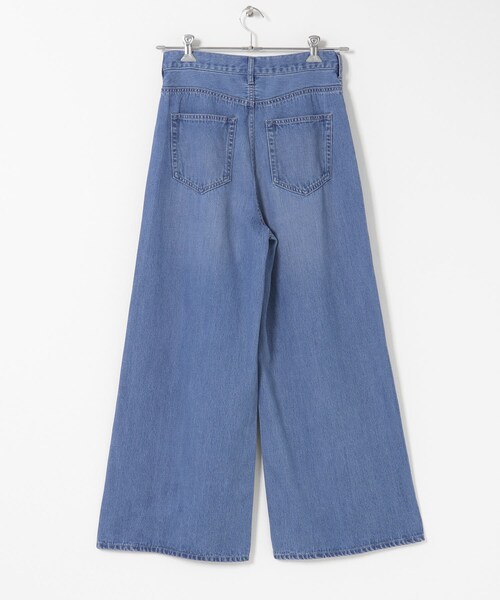 URBAN RESEARCH Sonny Label（アーバンリサーチサニーレーベル）の「リヨセルコットンドロストワイドデニム（デニムパンツ・レディース・インディゴ/ライトインディゴ・34/36/38）」の17枚目の写真