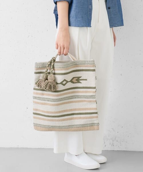 URBAN RESEARCH DOORS（アーバンリサーチドアーズ）の「オルテガ2wayクラッチバッグ（クラッチバッグ・レディース・KHAKI/RED/BLACK・one）」の9枚目の写真