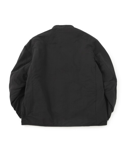JUNRED(ジュンレッド)の「【 ARMY TWILL / アーミーツイル 】Cotton Nylon Reversible Jacket(ノーカラージャケット・メンズ・ブラック/オフホワイト/カーキ/ネイビー・L/M)」の5枚目の写真