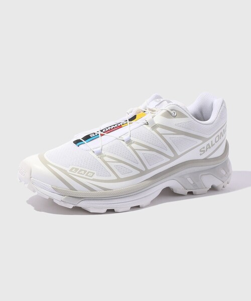ADAM ET ROPE'(アダムエロペ)の「【SALOMON/サロモン】XT-6 L41252900(スニーカー・メンズ・ホワイト・26.0/26.5/27.0/27.5/28.0/28.5)」の8枚目の写真