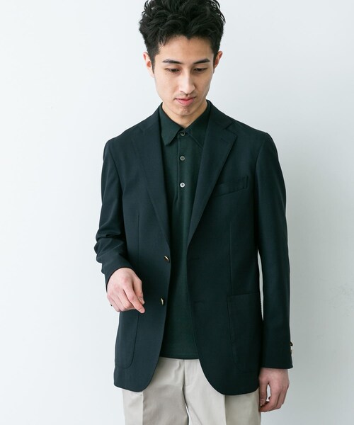 URBAN RESEARCH DOORS(アーバンリサーチドアーズ)の「『イージーケア』LIFE STYLE TAILOR ストレッチオックスメタルボタンブレザー(その他アウター・メンズ・NAVY・44/46/48/50)」の15枚目の写真