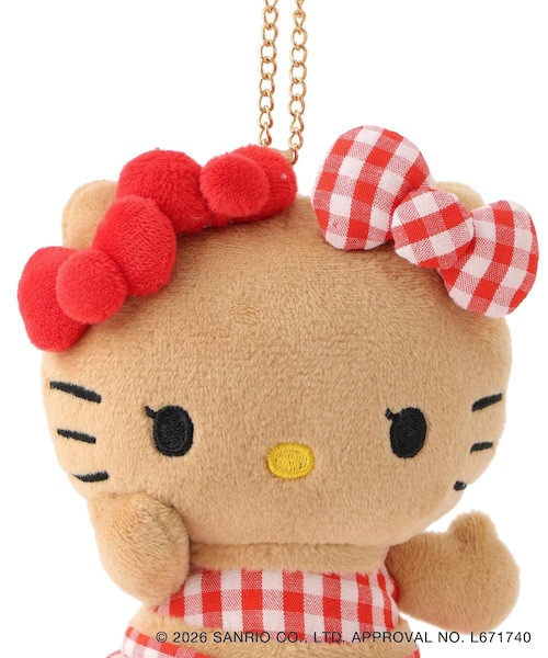 VIS（ビス）の「【HELLO KITTY×VIS】日焼けデザイン ハローキティぬいぐるみチャーム（チャーム・レディース・ベージュ・F）」の13枚目の写真