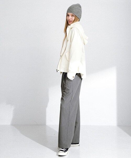 URBAN RESEARCH Sonny Label（アーバンリサーチサニーレーベル）の「撥水マウンテンパーカー（マウンテンパーカー・レディース・オフ/ブラック/ベージュ・36/38）」の15枚目の写真