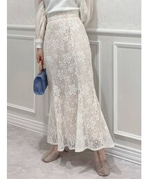 dazzlin | ハイウエストレースマーメイドスカート(スカート)