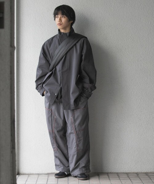 SENSE OF PLACE by URBAN RESEARCH（センスオブプレイスバイアーバンリサーチ）の「ショートモッズコート（モッズコート・メンズ・IVORY/CHARCOAL/NAVY・M/L）」の17枚目の写真