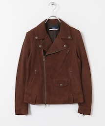 URBAN RESEARCH | SUPP.　別注 SUEDE RIDERS JACKET(ライダースジャケット)