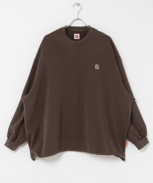 URBAN RESEARCH(アーバンリサーチ)の「SEE SEE SUPER BIG LS TEE W/D(Tシャツ/カットソー・メンズ・BROWN/CHARCOAL/BLACK/D NAVY・M/L/XL/XXL)」の16枚目の写真