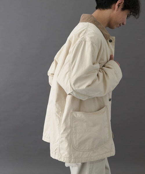 URBAN RESEARCH DOORS（アーバンリサーチドアーズ）の「FORK&SPOON　インサレーションカバーオール（カバーオール・メンズ・BLACK/IVORY・4/5）」の10枚目の写真