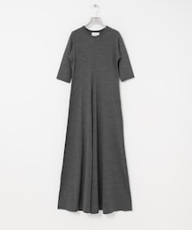 URBAN RESEARCH | new basic　WASHABLE WOOL FLARE ONE-PIECE(ワンピース)