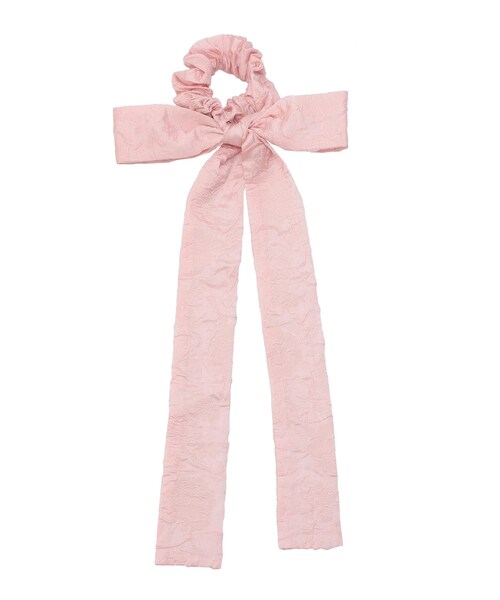 merry jenny（メリージェニー）の「ribbonシュシュ（シュシュ・レディース・オフホワイト/ブラック/ピンク・F）」の3枚目の写真