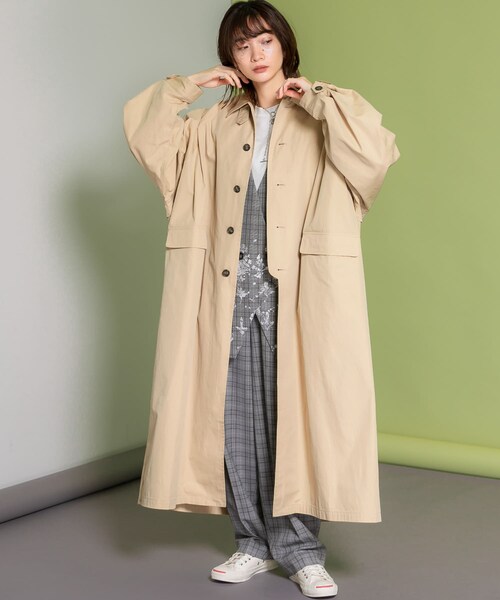 ステンカラーBIGBIGコート