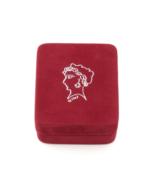 ADAM ET ROPE'(アダムエロペ)の「【GIGI(ジジ)】LUNA authentic hoop 45mm(ピアス(両耳用)・レディース・シルバー・F)」の8枚目の写真