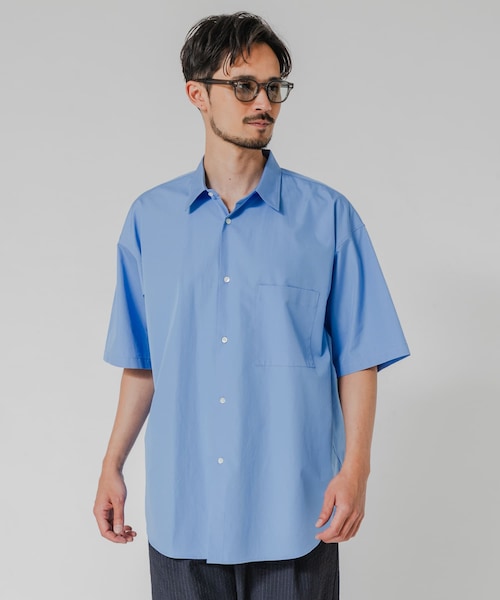トップス THOMAS MASON SHORT-SLEEVE OVER SHIRTS THOMAS MASON SHORT-SLEEVE OVER SHIRTS【公式通販】