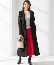 nissen | 2WAYウールタッチAラインコート【OtonaSMILE】(ジャケット/アウター)