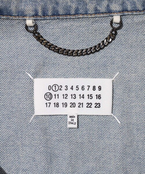 ADAM ET ROPE'(アダムエロペ)の「【Maison Margiela/メゾン マルジェラ】DENIM SPORTS JKT BLUE(デニムジャケット・メンズ・ブルー系・46/48)」の12枚目の写真