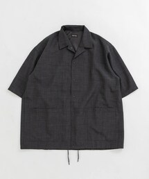 EKAL | 『吸水速乾/UVカット/UR TECH』ハイツイストショートスリーブシャツ(シャツ/ブラウス)