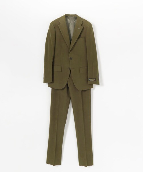 URBAN RESEARCH（アーバンリサーチ）の「URBAN RESEARCH Tailor　エメテックスコットンモールスキンスーツ∴（セットアップ・メンズ・KHAKI/NAVY・42/44/46/48/50）」の7枚目の写真