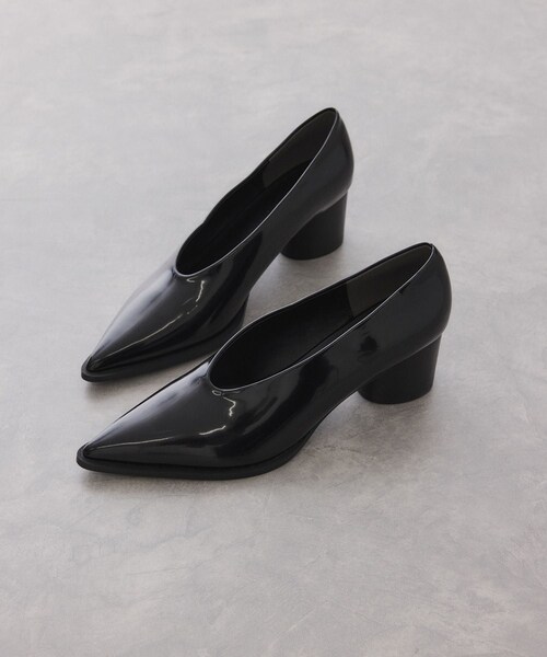ADAM ET ROPE'（アダムエロペ）の「ポインテッドトゥパンプス（パンプス・レディース・ブラック/オフホワイト・23.0/23.5/24.0/24.5）」の8枚目の写真