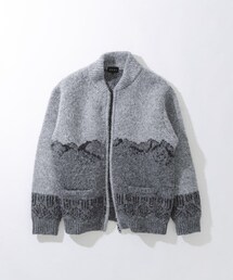 EKAL | TATESHINAカウチンニット(カーディガン/ボレロ)