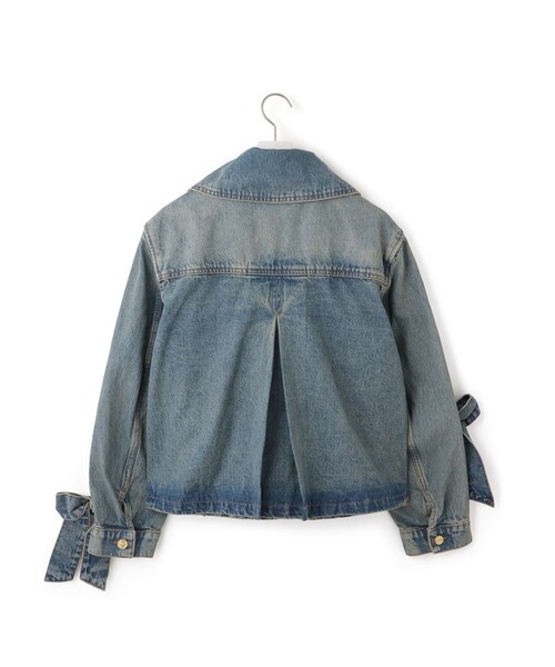 ADAM ET ROPE'(アダムエロペ)の「【GANNI(ガニー)】Tint Rigid Denim Jacket(デニムジャケット・レディース・ブルー・36)」の3枚目の写真