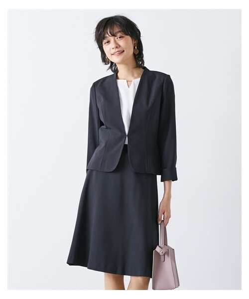 nissen（ニッセン）の「【レディーススーツ】うすカルタテヨコ