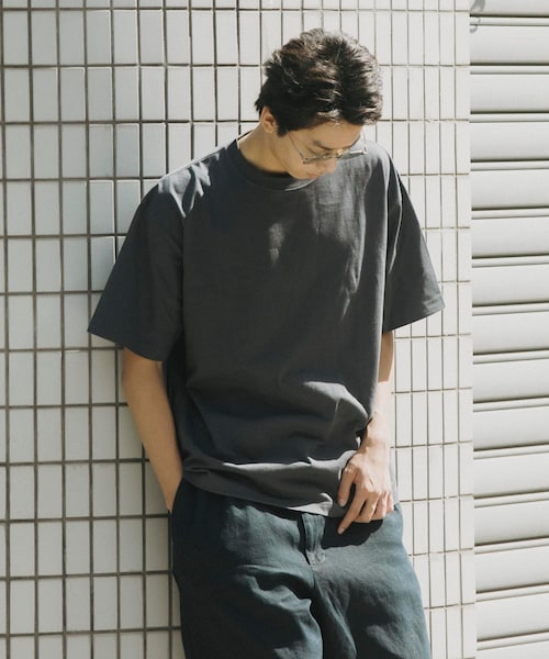 URBAN RESEARCH(アーバンリサーチ)の「HANES×LOWERCASE LOWERCASE 2P BEEFY-T SS(Tシャツ/カットソー・メンズ・WHITE/WHT/BLK/BLACK/D.GRAY/NAVY・M/L/XL/XXL)」の4枚目の写真