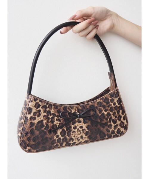 EVRIS（エヴリス）の「リボンモチーフバイカラーハンドBAG（ハンドバッグ・レディース・ブルー/ブラウン・F）」の17枚目の写真