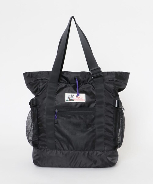 EKAL(エカル)の「『別注』Caribou Mountaineering×EKAL L. WEIGHT PACK TOTE(トートバッグ・レディース・ブラック/グレー・One)」の5枚目の写真