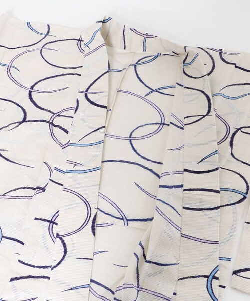 URBAN RESEARCH ROSSO（アーバンリサーチロッソ）の「浴衣 水紋（着物・メンズ・オフホワイト・FREE）」の9枚目の写真