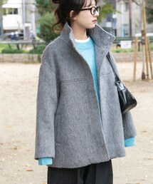 ITEMS URBANRESEARCH | スタンドカラーオーバージャケット(その他アウター)