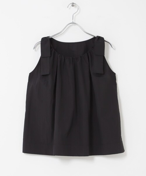 SENSE OF PLACE by URBAN RESEARCH(センスオブプレイスバイアーバンリサーチ)の「ショルダーリボンブラウス(シャツ/ブラウス・レディース・BLACK/BROWN/BEIGE・One)」の11枚目の写真