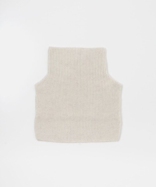 かぐれ（カグレ）の「TICCA　ヤクニットスヌード（ストール/ショール・レディース・ivory/light blue/grey・FREE）」の4枚目の写真